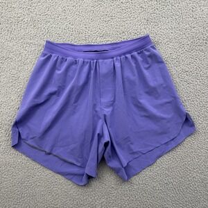 Lululemon Fast and Free Lined Shorts 6" Peri Purple Athletic Workout Men Medium